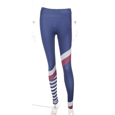 New Striped Fitness Legging