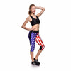 Fashion Printed Flag Legging